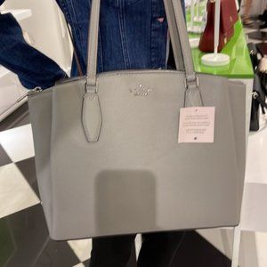 Kate Spade Monet Large Compartment Tote Nimbus Grey
